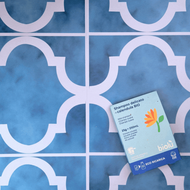 Shampoo in Polvere Solubile alla Calendula Bio - Zero Waste