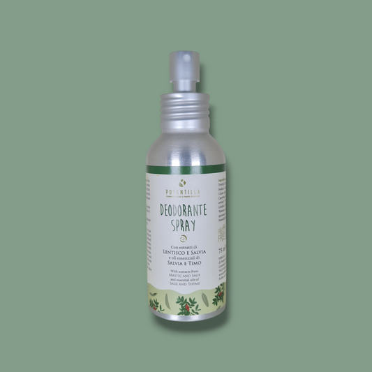 Deodorante spray Salvia e Timo