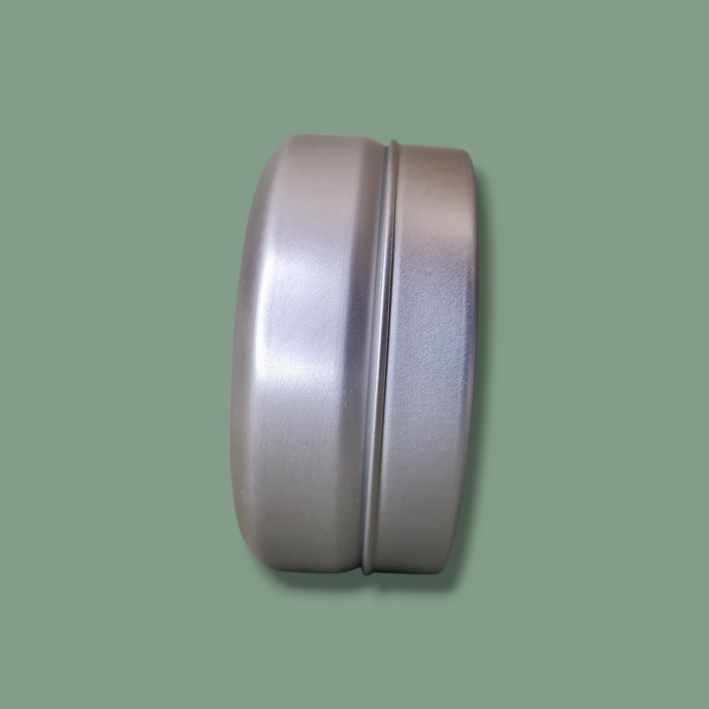 Astuccio rotondo porta-solido in alluminio