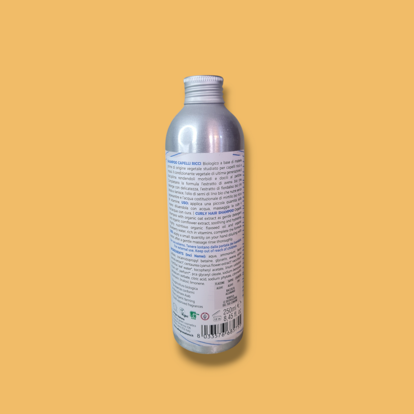 Shampoo concentrato capelli ricci