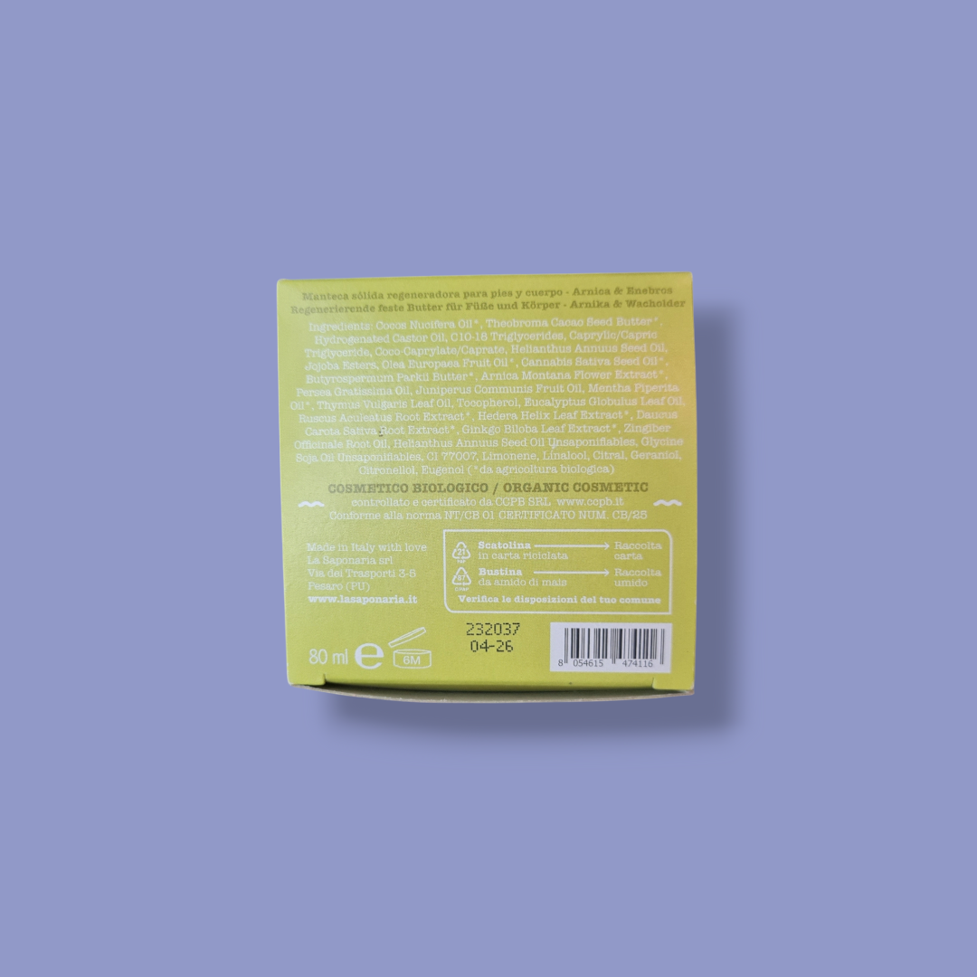 Crema solida piedi e corpo Everest