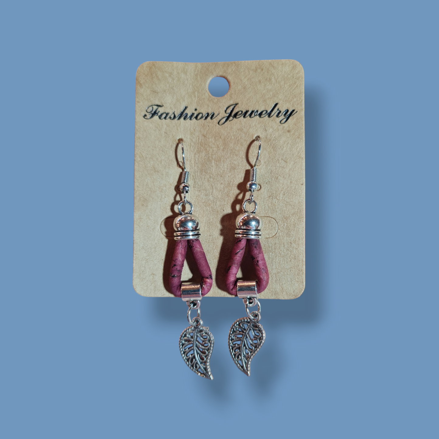 Orecchini in Sughero Naturale - 5 Colori