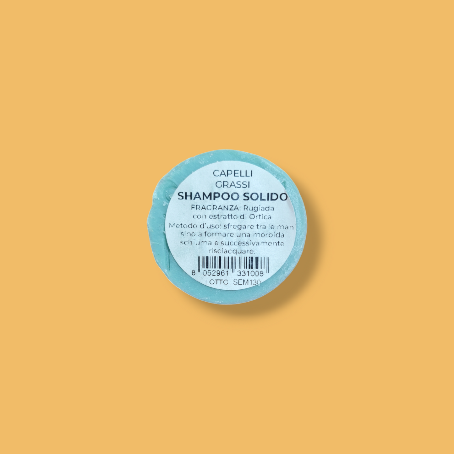 Shampoo solido