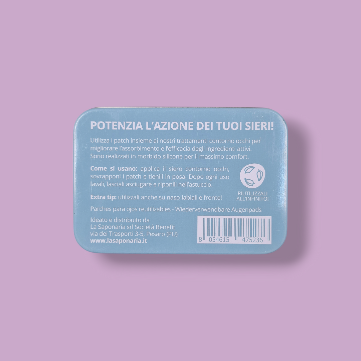 Patch occhi riutilizzabili