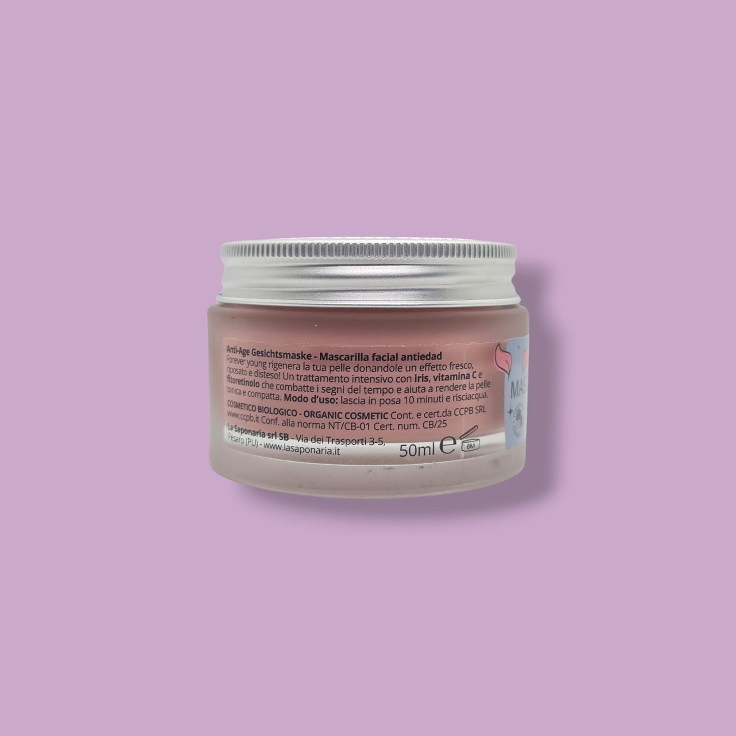 Maschera anti-age e illuminante