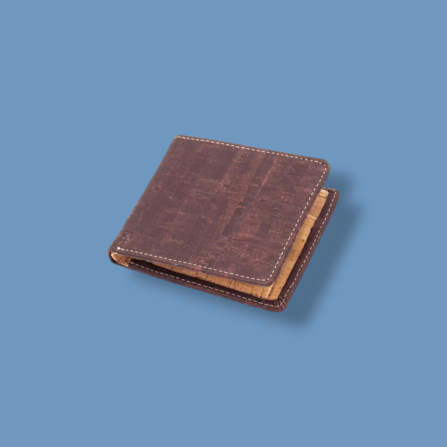 Portafogli in sughero tinta unita