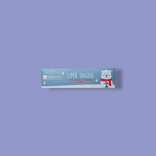 Limetta unghie 2 in 1- Orso polare