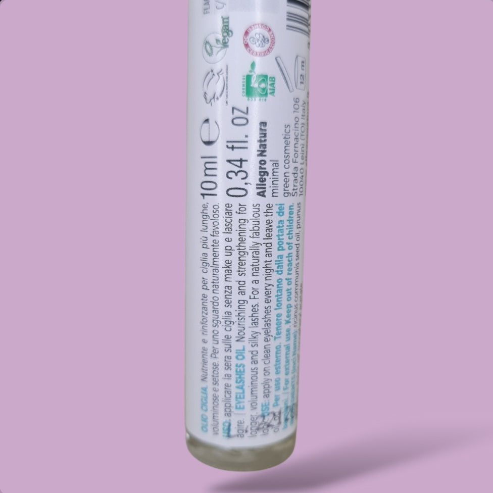 Olio ciglia in vetro