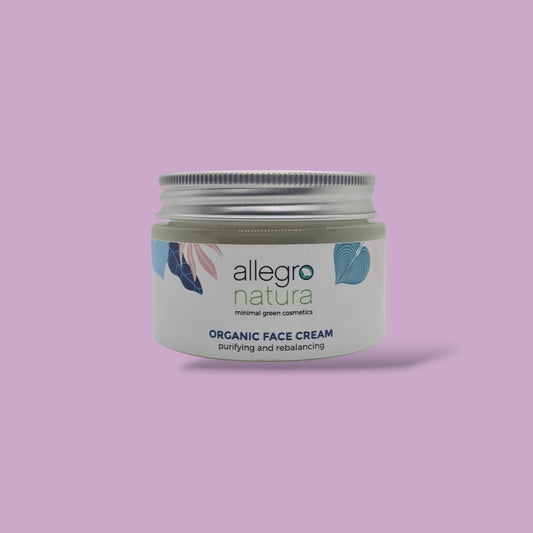 Crema viso purificante e riequilibrante