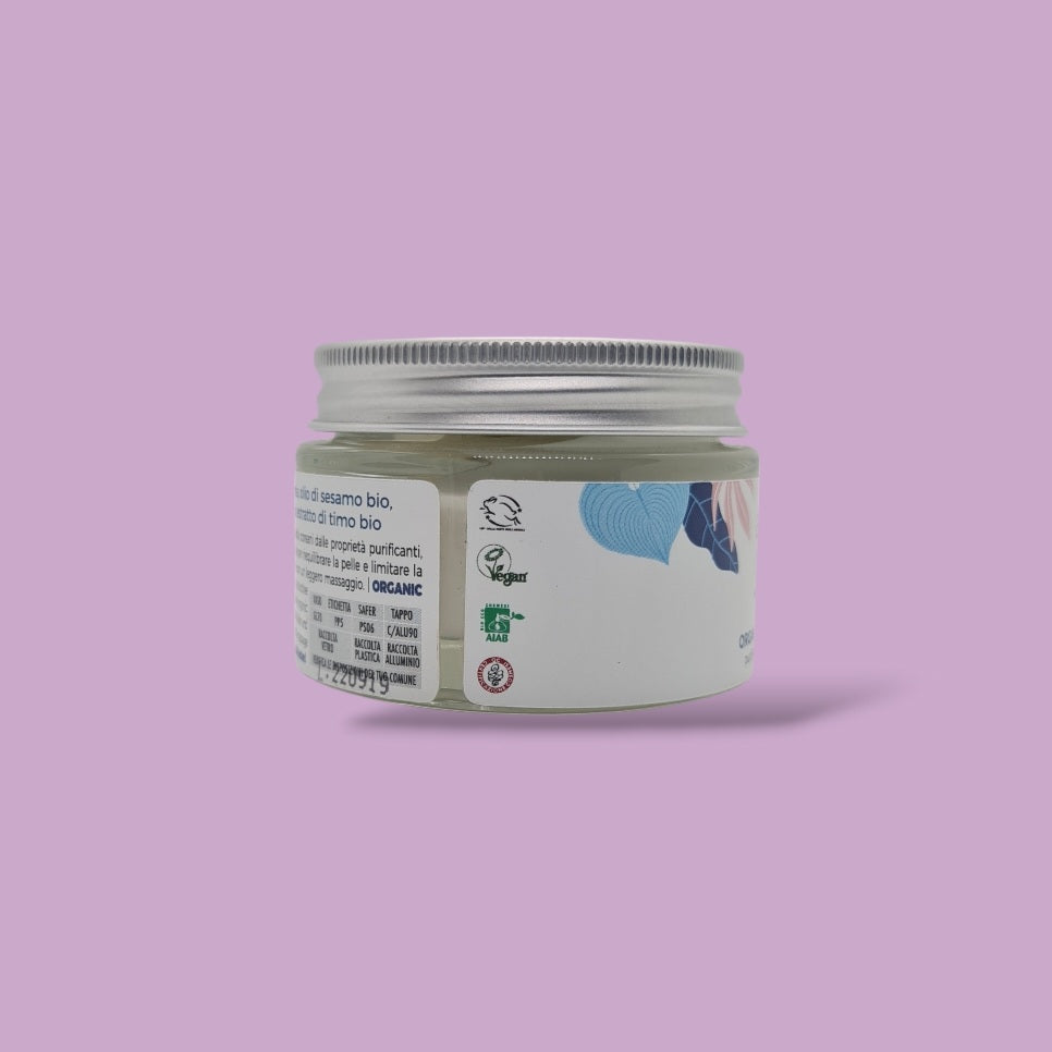 Crema viso purificante e riequilibrante