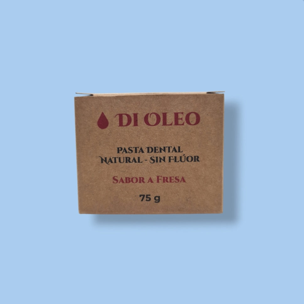 Dentifricio in pasta alla fragola