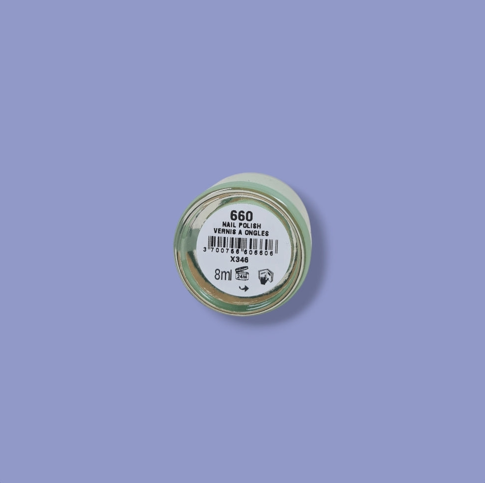 Smalto naturale e vegan