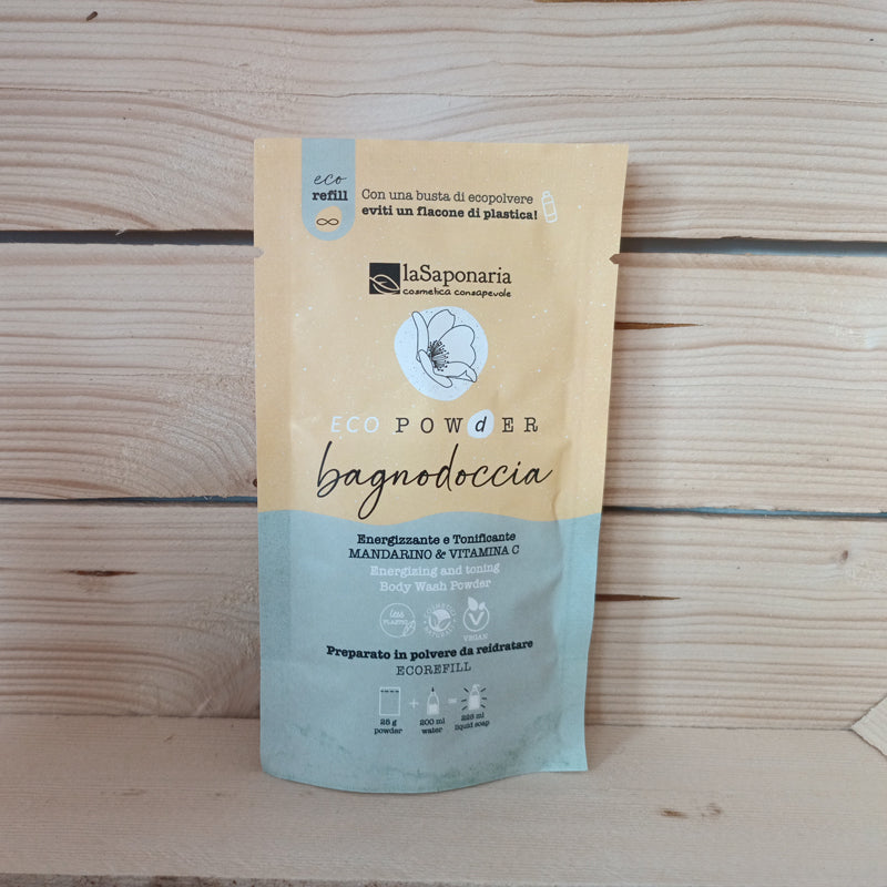 Bagnodoccia in polvere energizzante