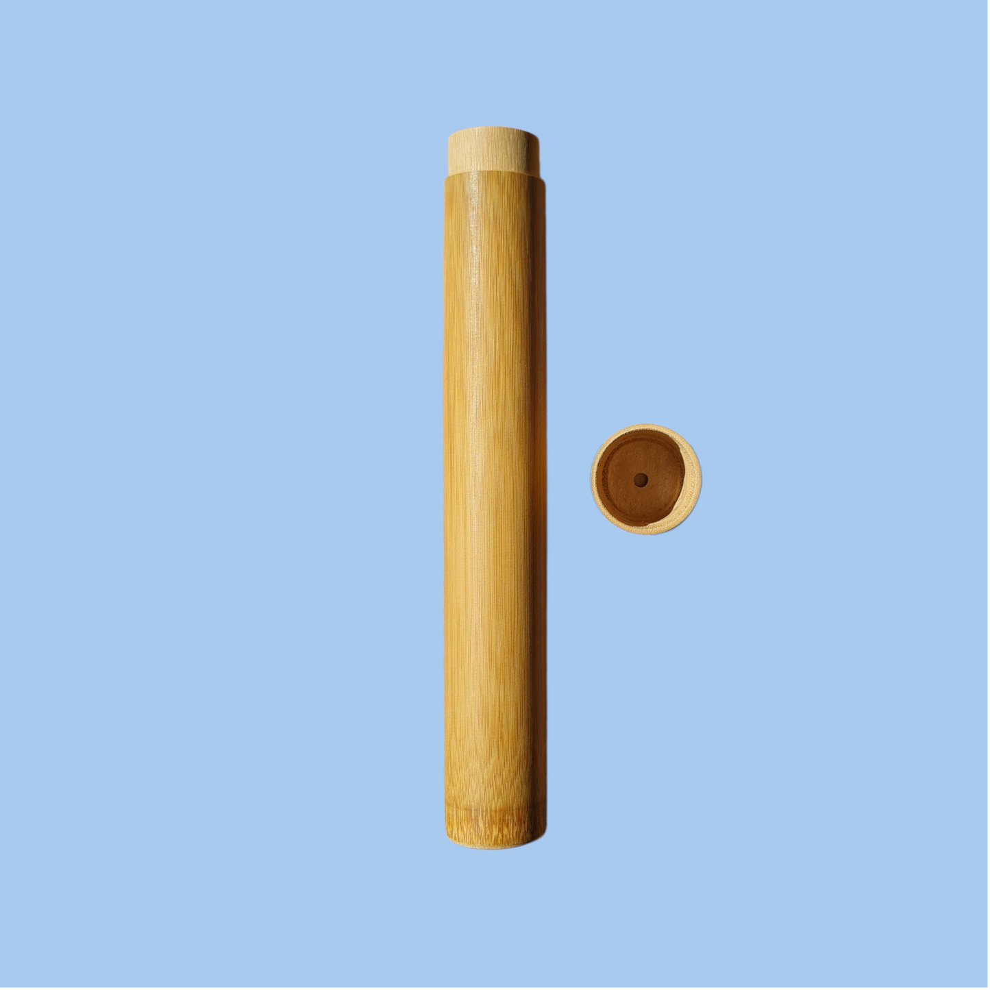 Portaspazzolino in bambù