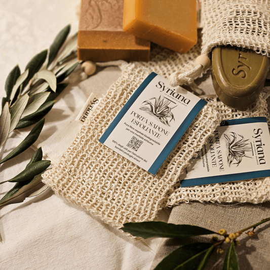 Sacchetto Portasapone Esfoliante Per Sapone 100% Sisal Biodegradabile