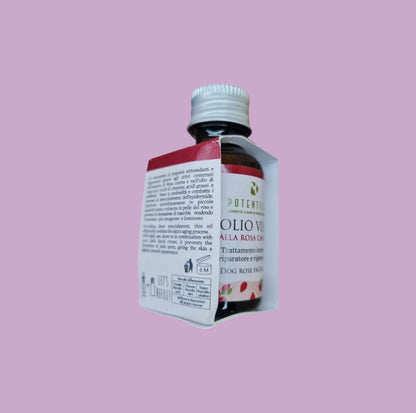 Olio viso alla Rosa Canina – Trattamento Intensivo Riparatore e Rigenerante