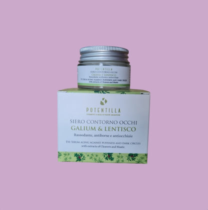 Siero contorno occhi Galium e Lentisco