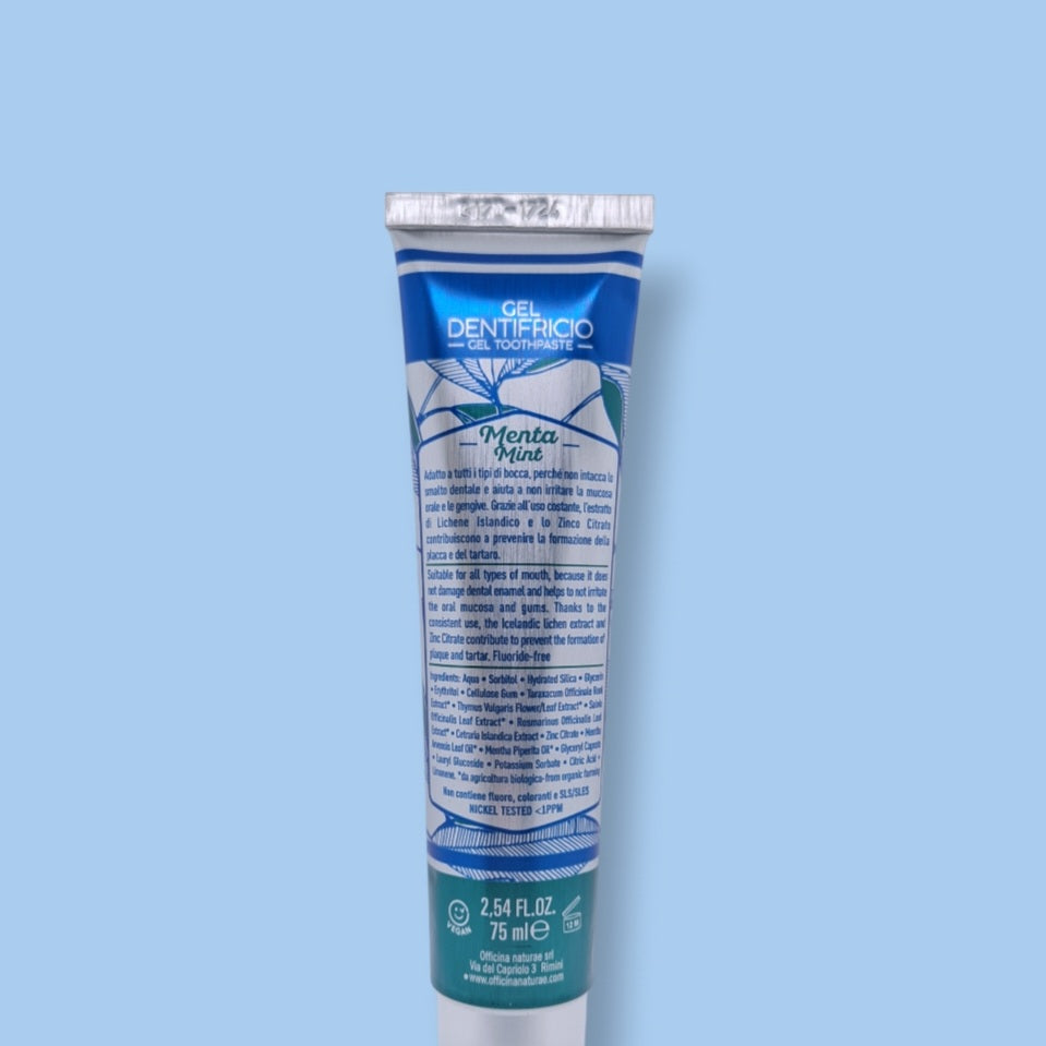 Dentifricio Naturale Menta