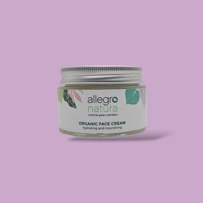 Crema viso idratante e nutriente