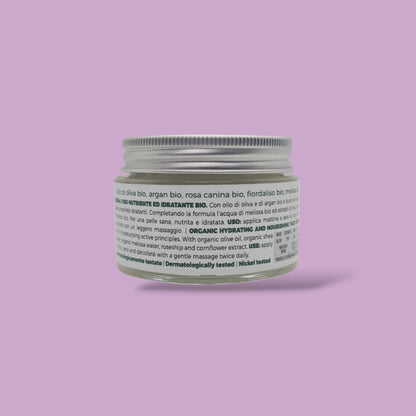 Crema viso idratante e nutriente