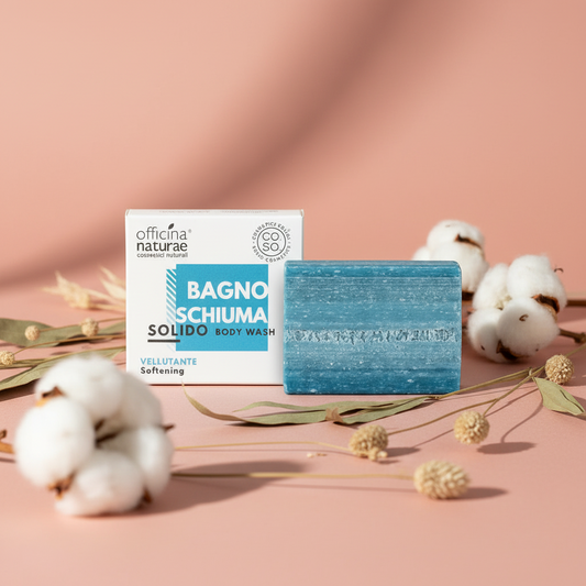 Bagnoschiuma vellutante solido travel