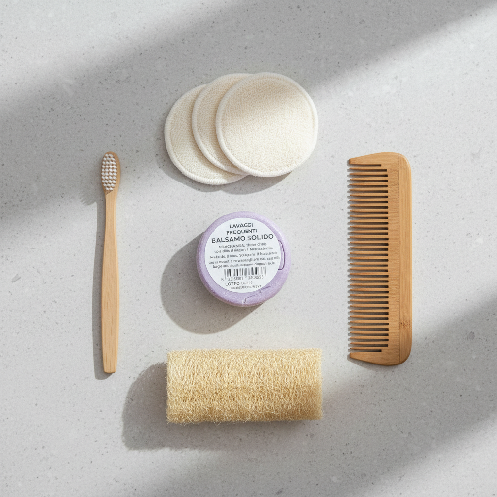 Balsamo Solido Senza Packaging - Burro di Cacao Zero Waste