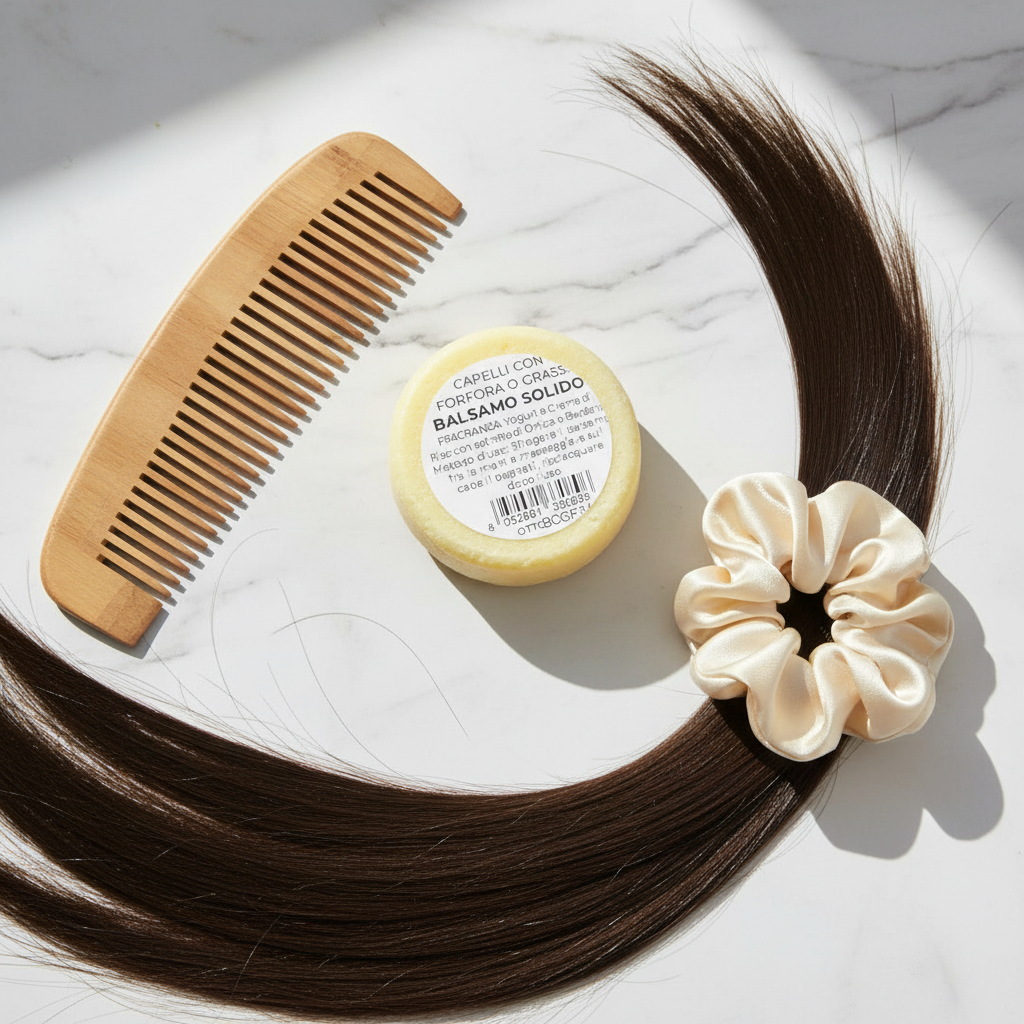 Balsamo Solido Senza Packaging - Burro di Cacao Zero Waste