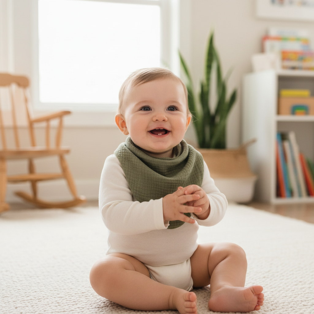 Bavetto bandana in mussola