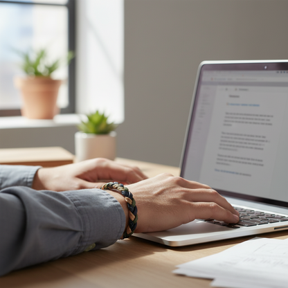 Bracciali treccia sughero vegano 5 combinazioni colori nero amaranto beige marrone blu intrecciati a mano Portogallo
