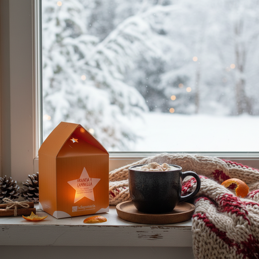 Casetta-lanterna Arancia e Cannella