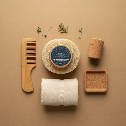 Balsamo Barba Solido Naturale N°05 - Nutre e Ammorbidisce Zero Waste