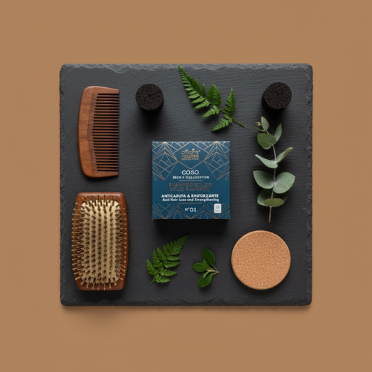 Shampoo Solido Uomo Anticaduta e Rinforzante N°01