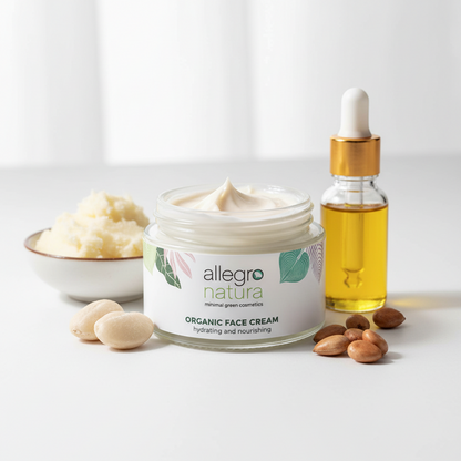 Crema viso idratante e nutriente