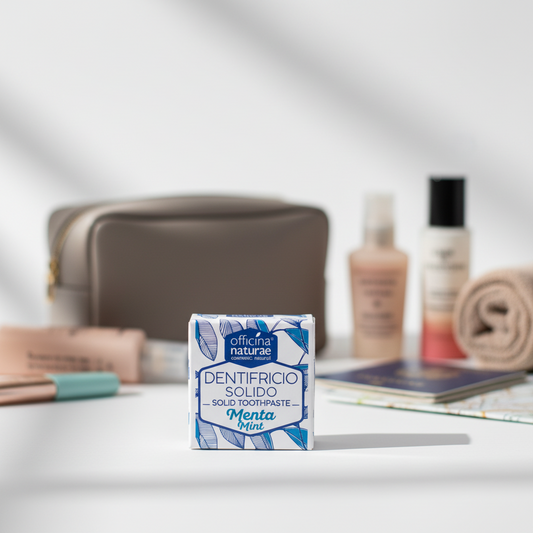 Dentifricio da viaggio in Pastiglie