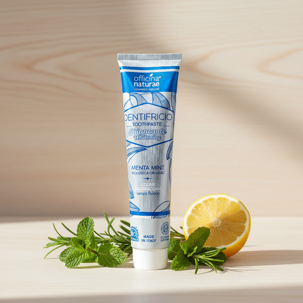 Dentifricio Naturale Sbiancante Menta