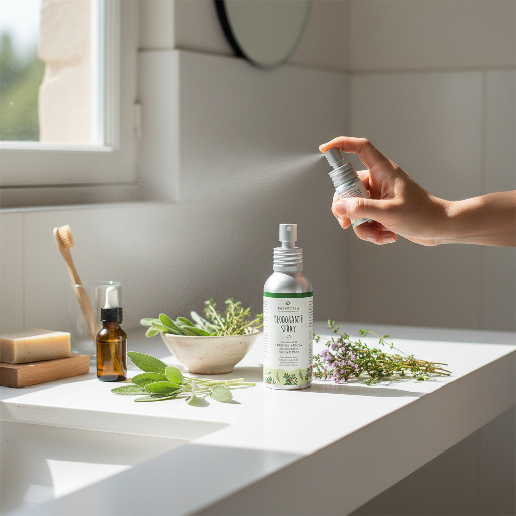 Deodorante spray Salvia e Timo