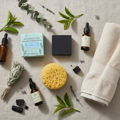 Detergente viso purificante