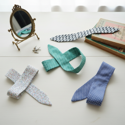 Fascia Capelli Pin-Up in Cotone 100% - Stile Vintage Regolabile