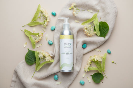 Detergente intimo tiglio biologico vegan, delicato pH bilanciato protettivo