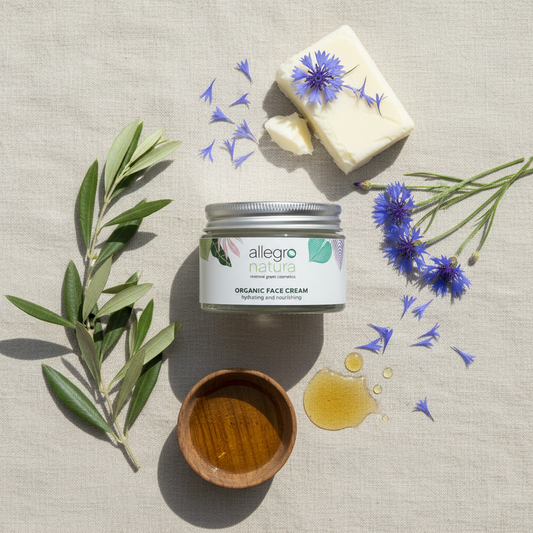 Crema viso idratante e nutriente