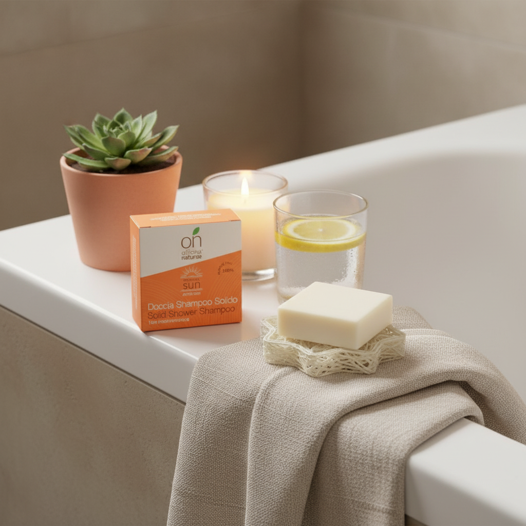 Doccia Shampoo Solido bordo vasca self-care