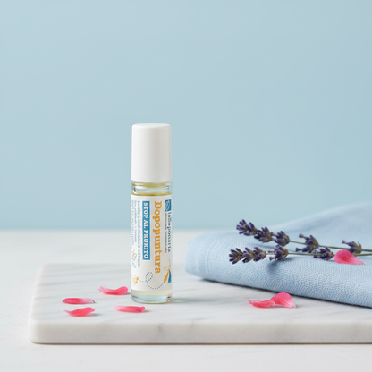 Dopopuntura roll-on pietra azzurra geranio