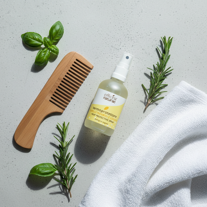 Termoprotettore Spray Biologico – Capelli Morbidi e Leggeri