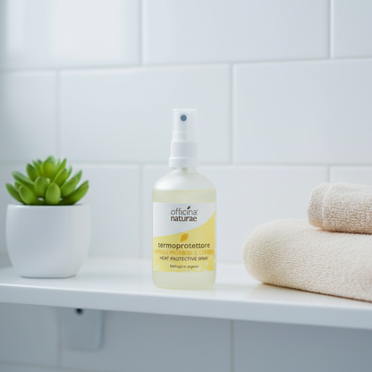 Termoprotettore Spray Biologico – Capelli Morbidi e Leggeri