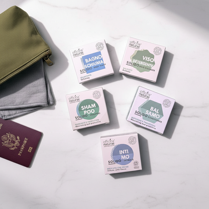 Kit Prodotti Solidi da Viaggio - Formato Prova 15g