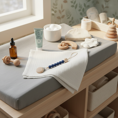 Laccio ciuccio silicone e bambù