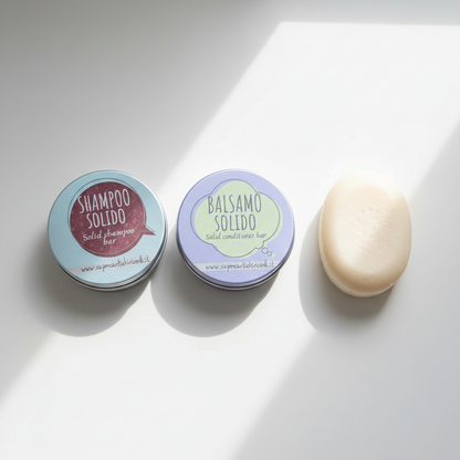 Latta Porta Shampoo Solido in Alluminio - Contenitore Riutilizzabile