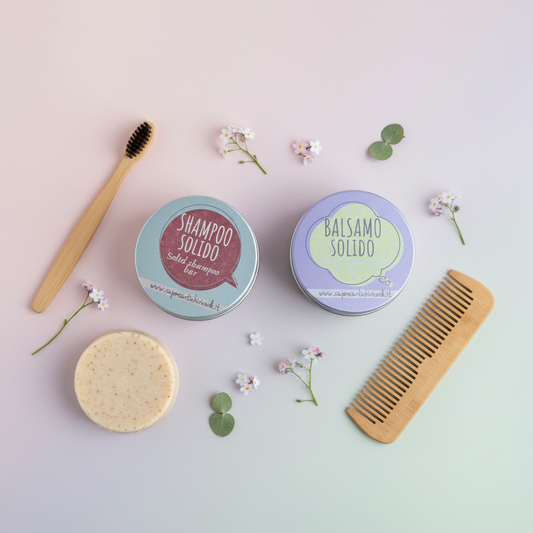 Latta Porta Shampoo Solido in Alluminio - Contenitore Riutilizzabile