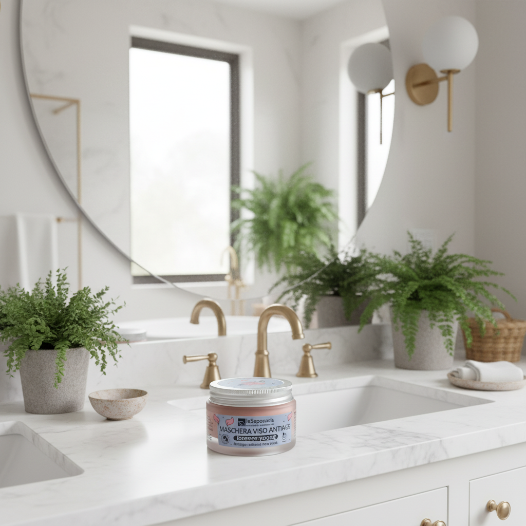 Maschera anti-age e illuminante