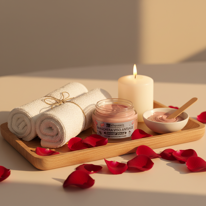 Maschera anti-age e illuminante